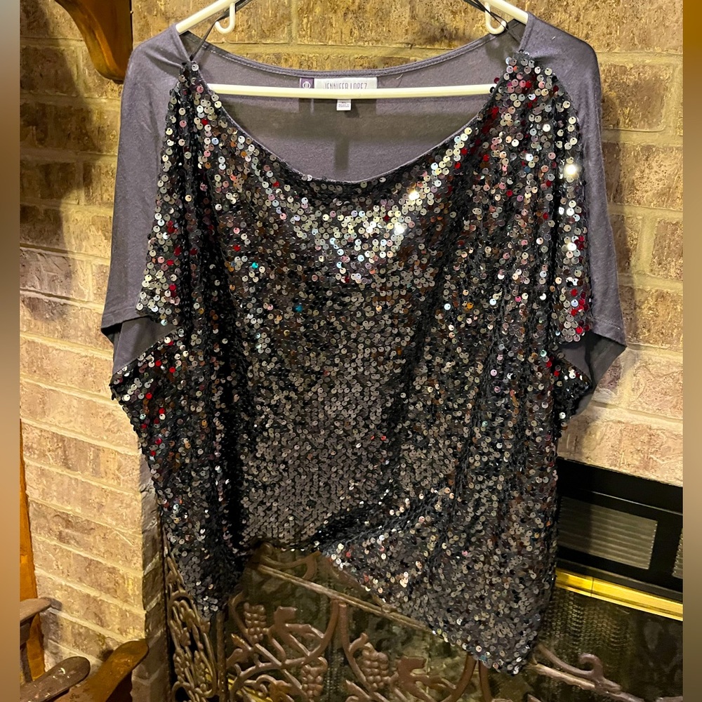 Sequin top